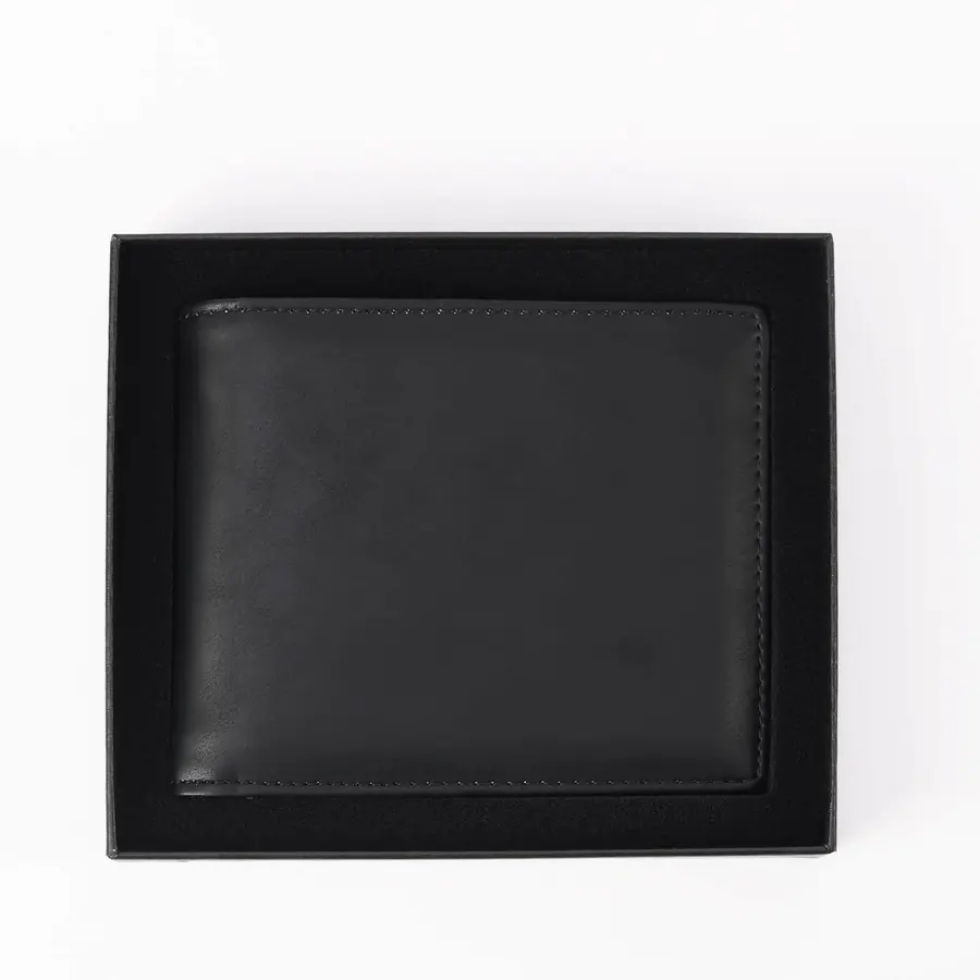 Engraved Leatherette Bifold Wallet