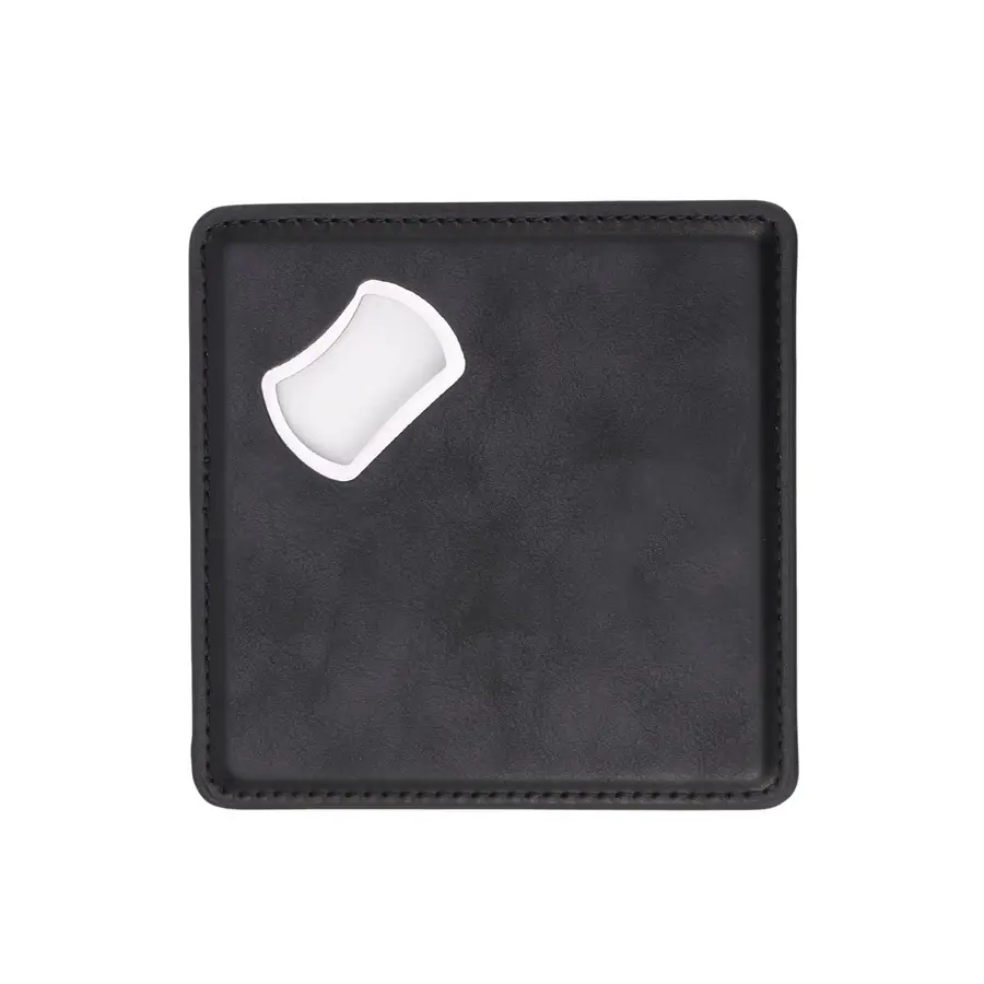 Engraved Magnetic Bottle Opener Coaster